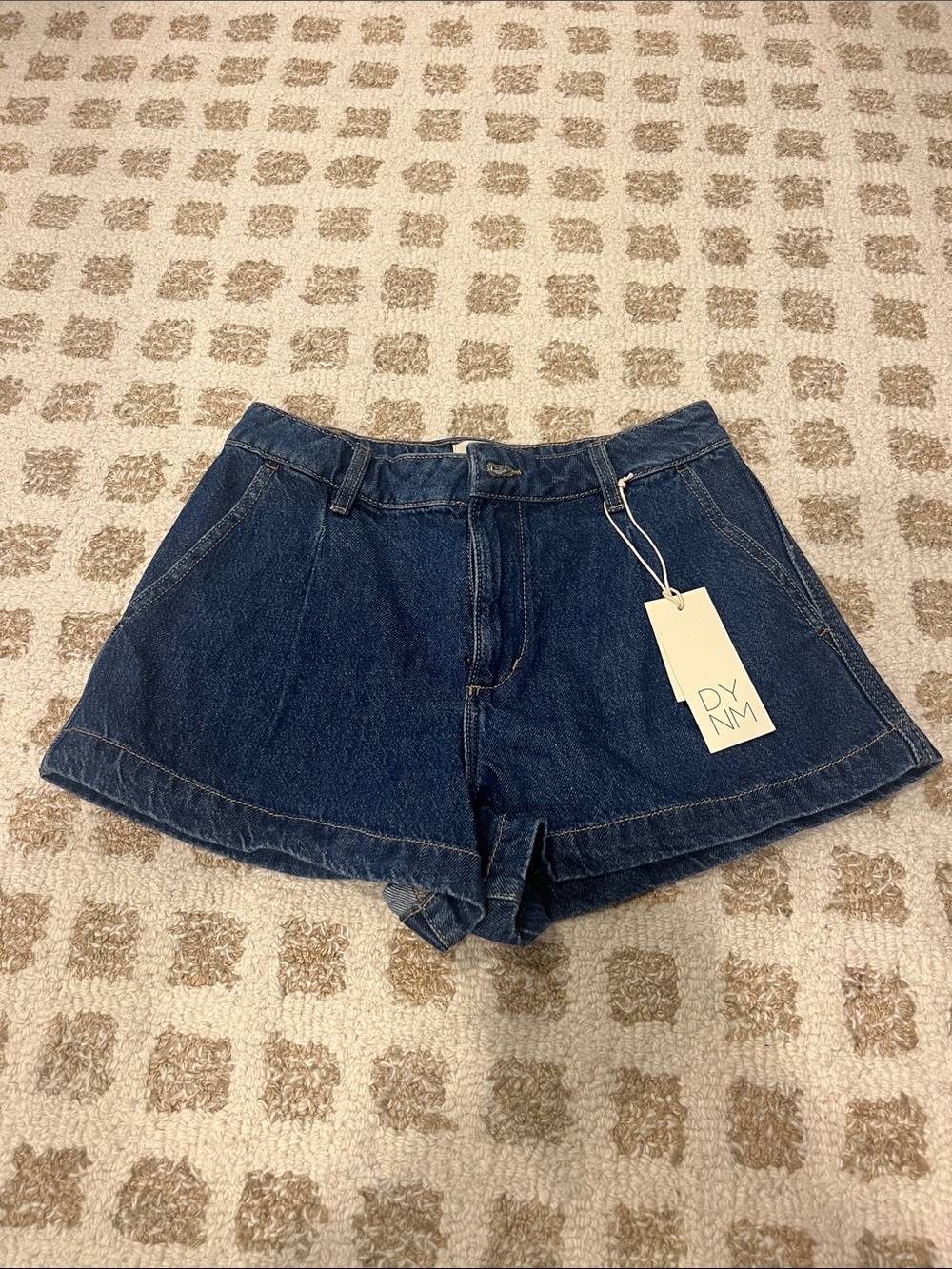 Dynamite Dark Blue Denim Shorts